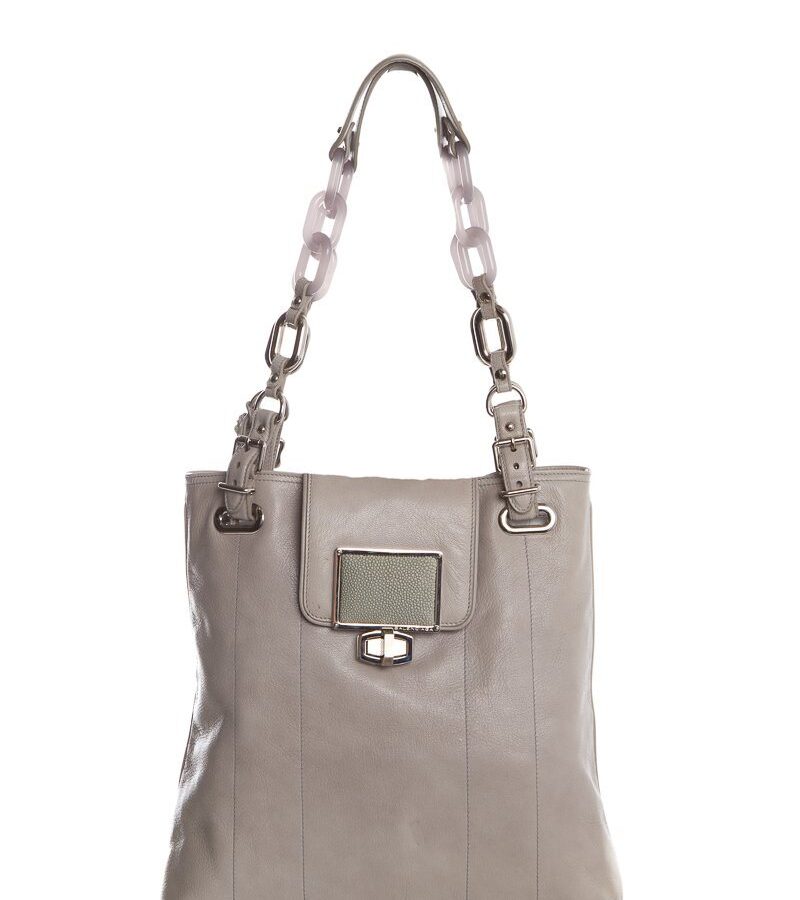 Balenciaga Gray Cherche Bag | Studio Nafay