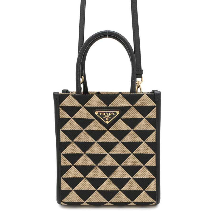 Prada Mini Bag black – front view