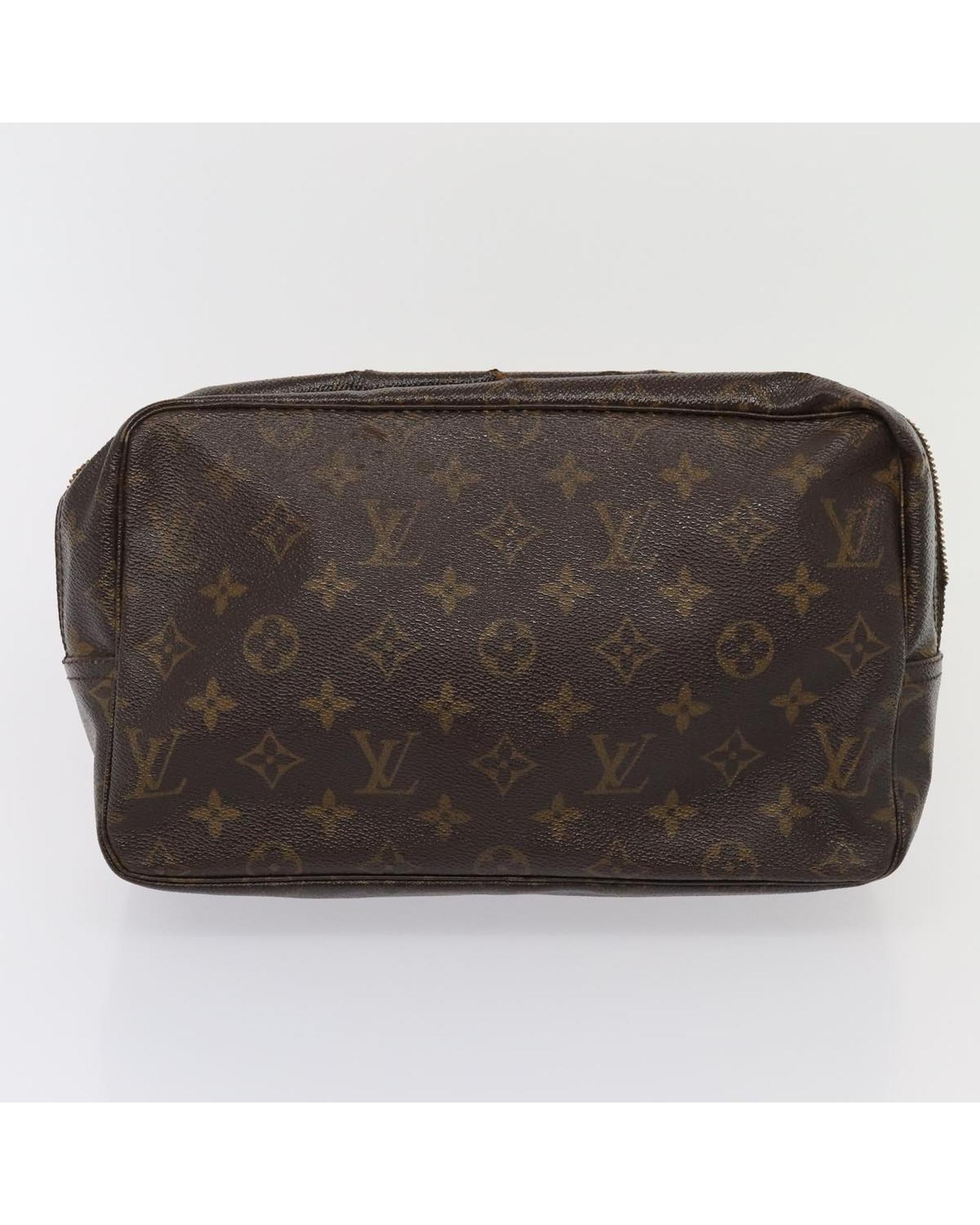 Monogram Canvas Clutch Bag Set From France