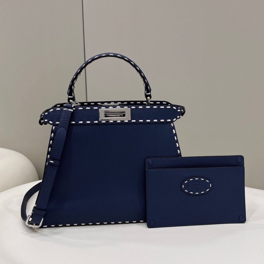 Louis Vuitton Peekaboo blue bag – front view