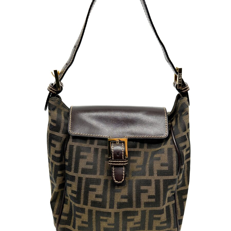 Rare Fendi Zucca Mini Hobo Shoulder Bag | Studio Nafay
