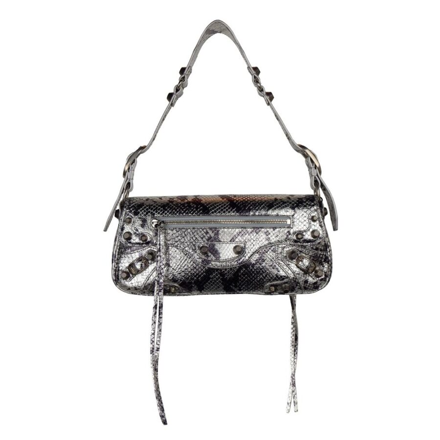 Balenciaga handbag grey – front view