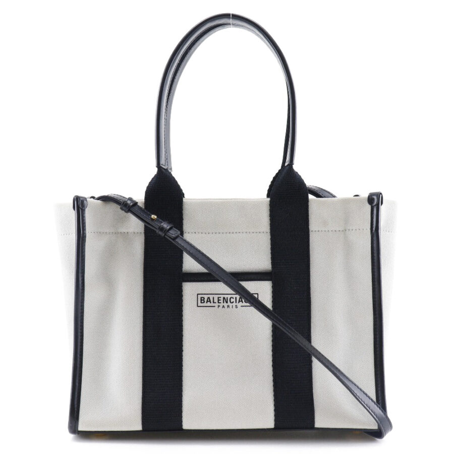 Balenciaga handbag navy – front view