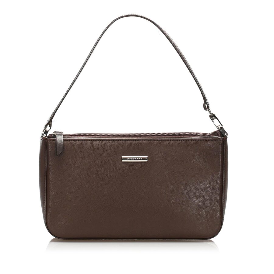 Burberry Leather Baguette | Studio Nafay