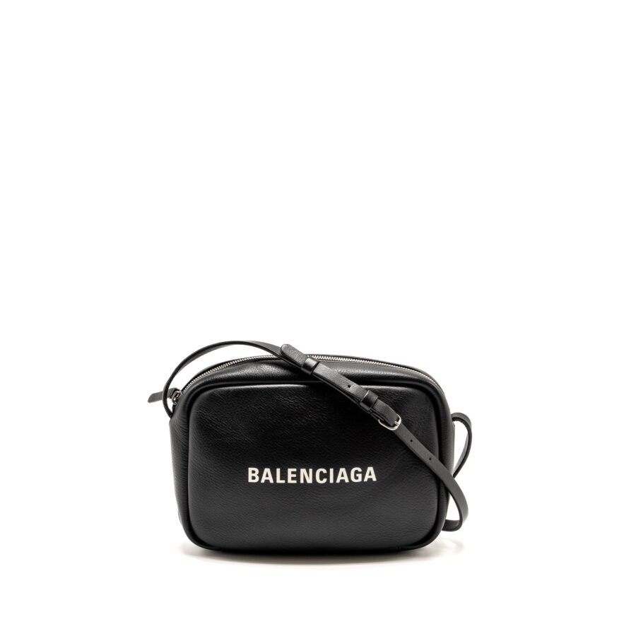 Balenciaga Everyday black bag – front view