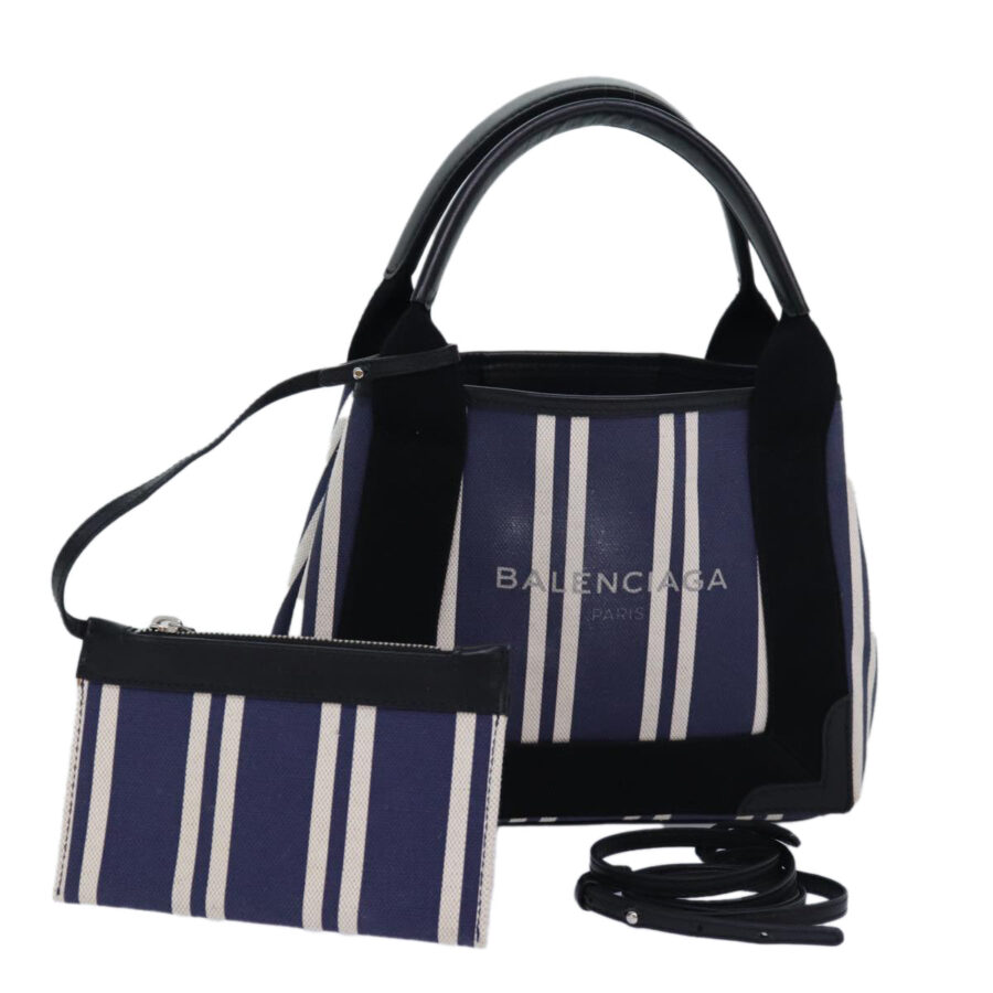 Balenciaga handbag navy – front view