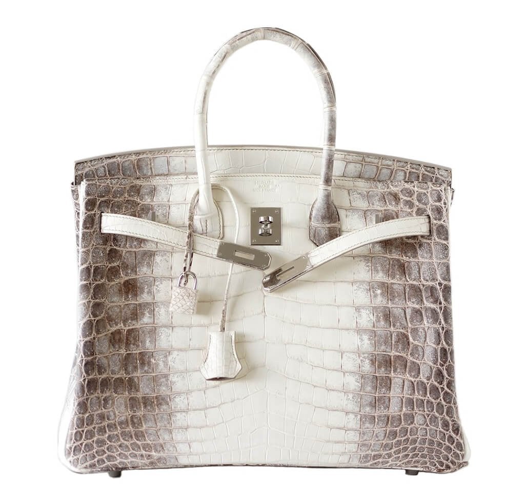 Hermeshimalayan Birkin 35 Blanc Bag PHW