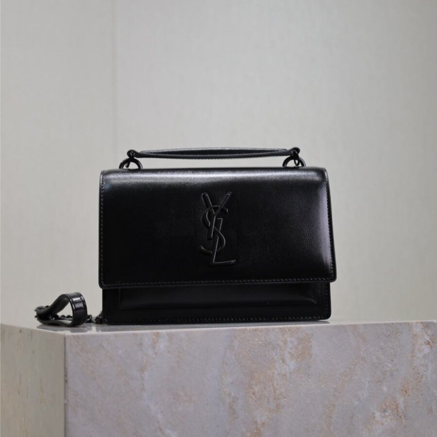 Saint Laurent Sunset black bag – front view