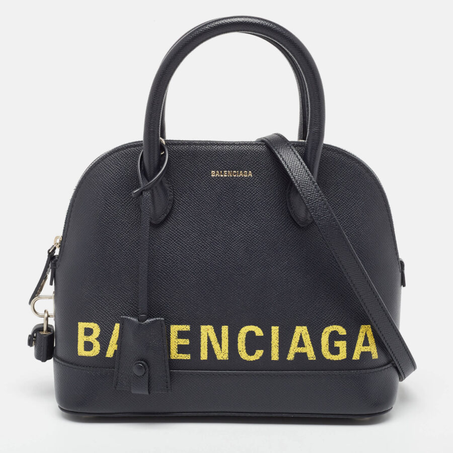 Balenciaga handbag blue – front view