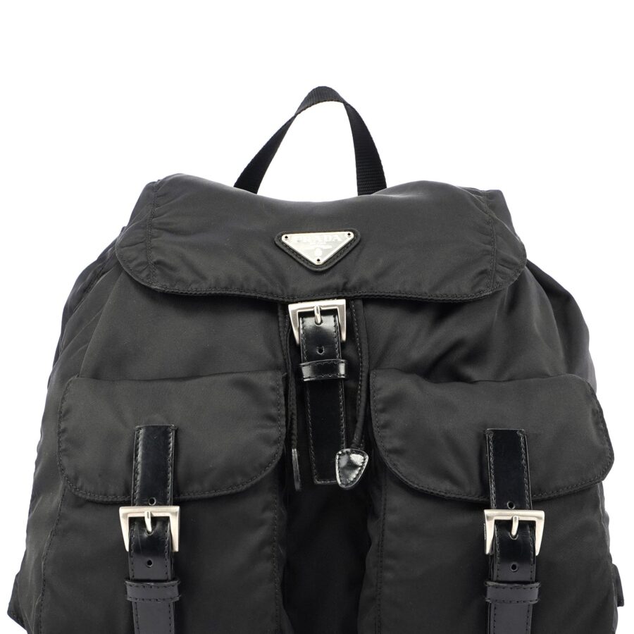 Black Nylon Backpack | Studio Nafay