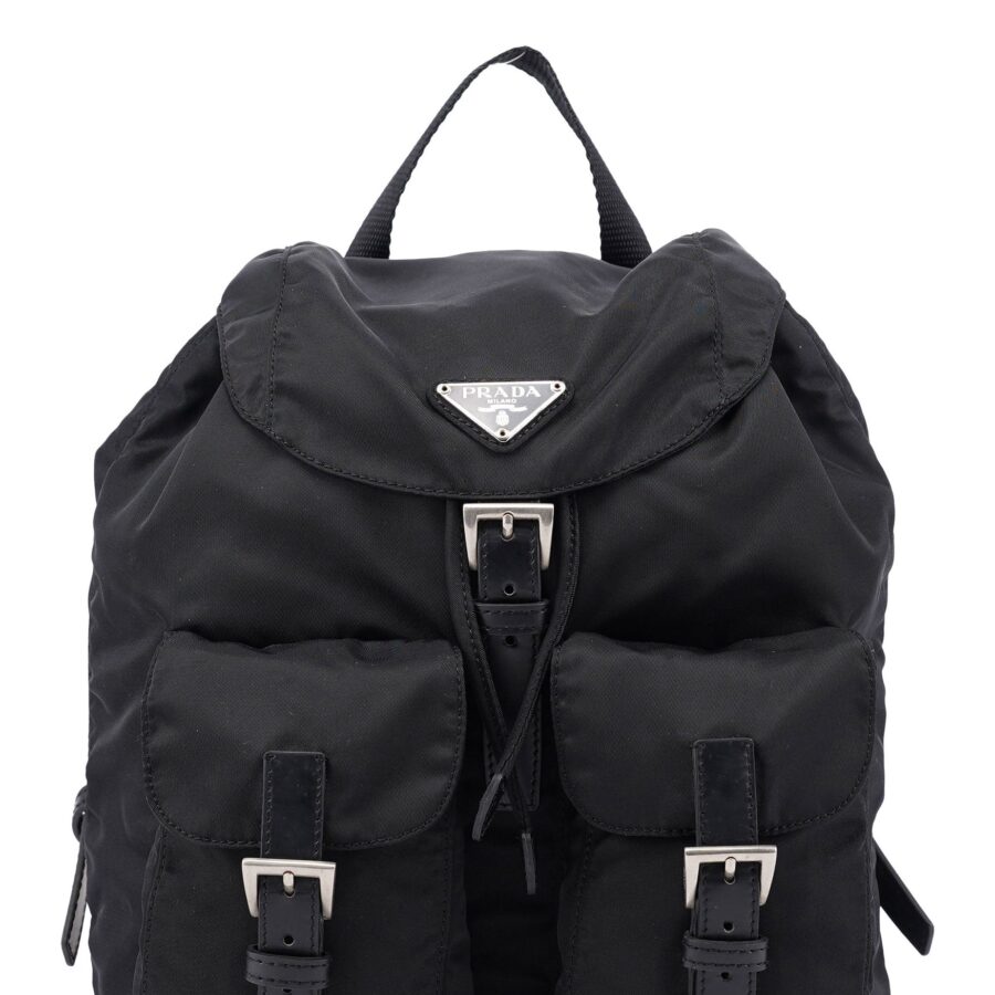 Black Nylon Backpack | Studio Nafay